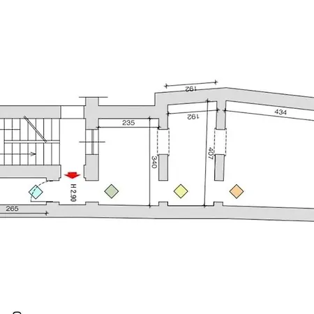 Metro Cavour 200m Coliseum روما